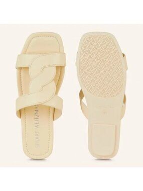 NEW Stuart Weitzman Ibiza Sandals Old Money Basic Simple Designer Womens 9.5